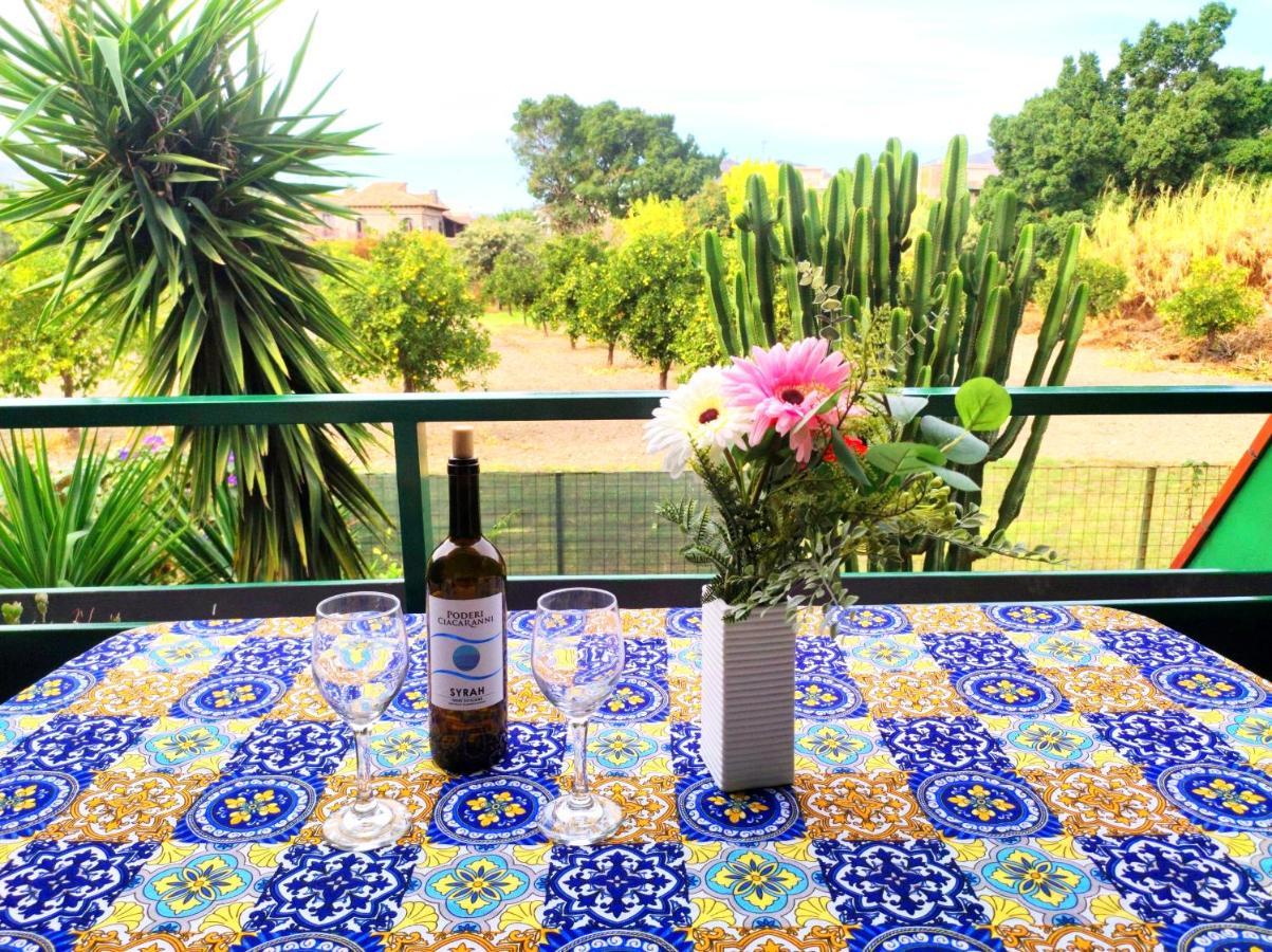 Apartament Casa Dei Fiori Con La Vista A Taormina Schiso Zewnętrze zdjęcie